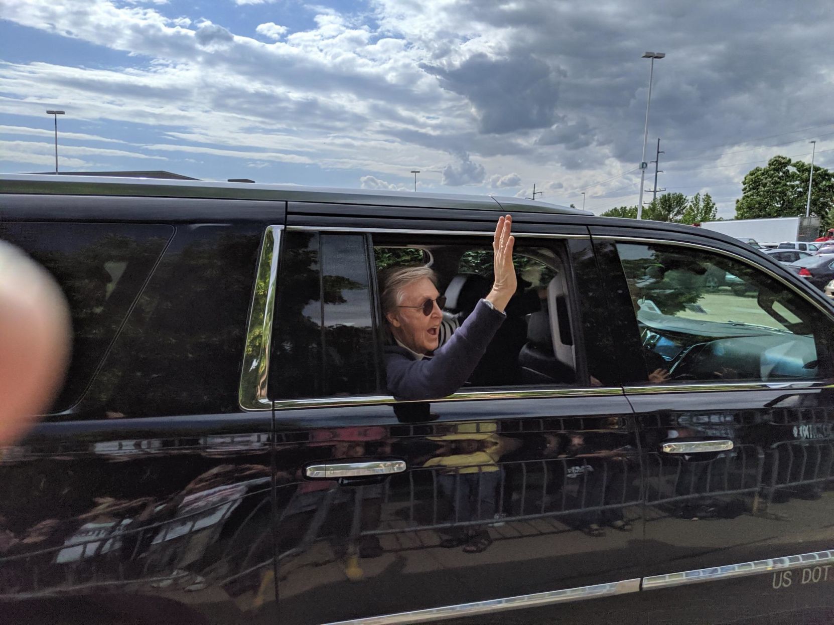 Paul McCartney car